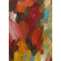 "Blumen", 2008, Öl auf Leinwand, 106x70 cm